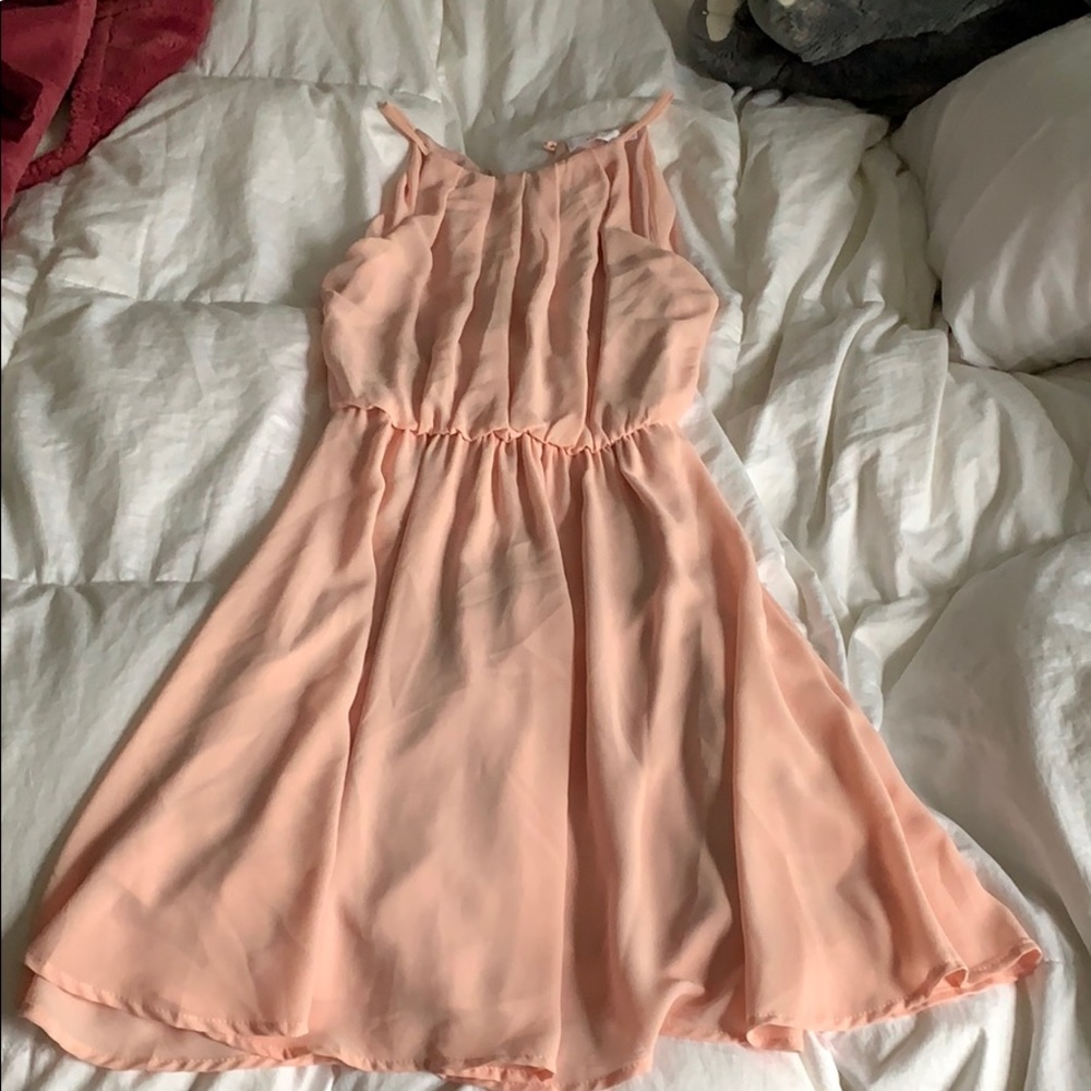 Pink sundress
